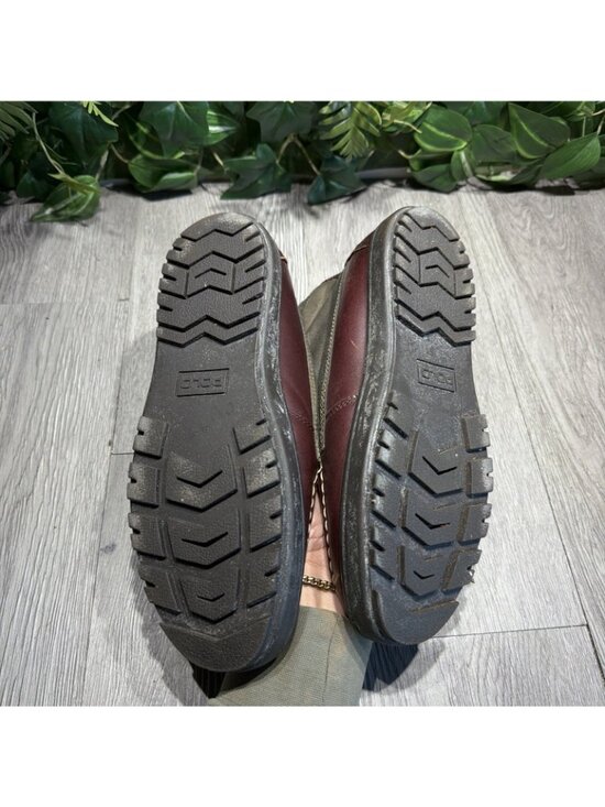 Vtg Polo Ralph Lauren Lorenzo Mid Lace Up Mens Leather Wool Boots Size 6 / W 7.5 main image 7